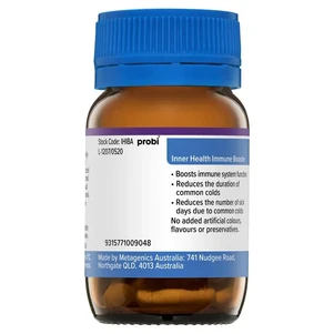 (PRE ORDER) Inner Health Immune Booster Probiotic 30 Capsules Fridge Line shelf life 2yrs